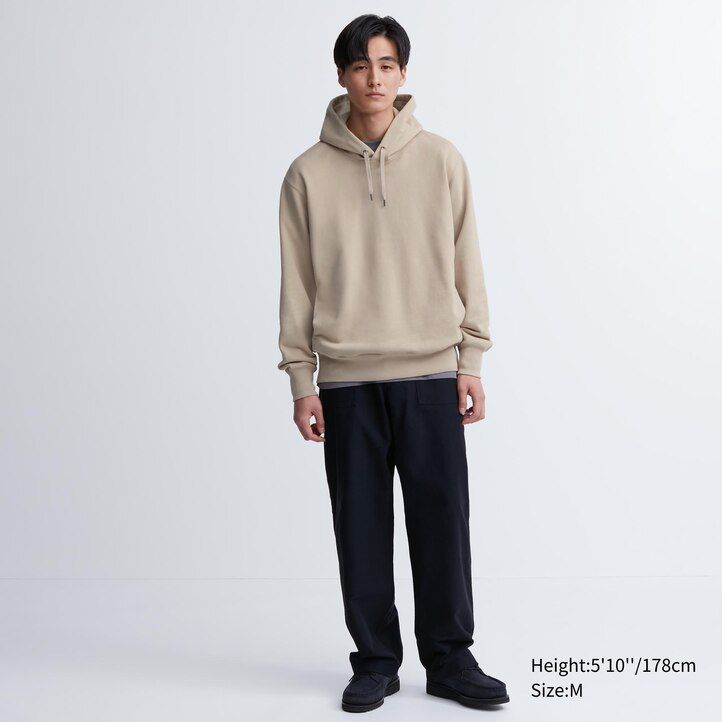 uniqlo sweatshirt herren-hoodie grau