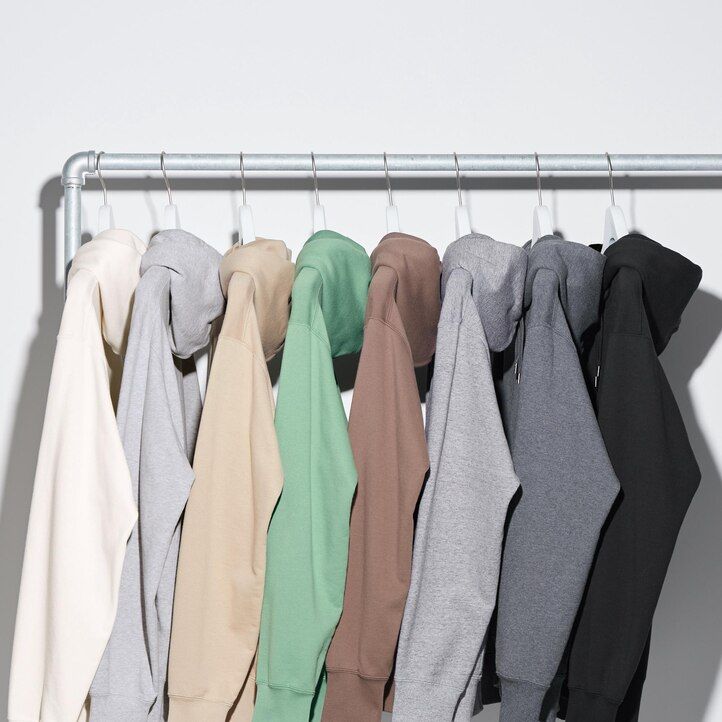 beige uniqlo pullover herren-hoodie