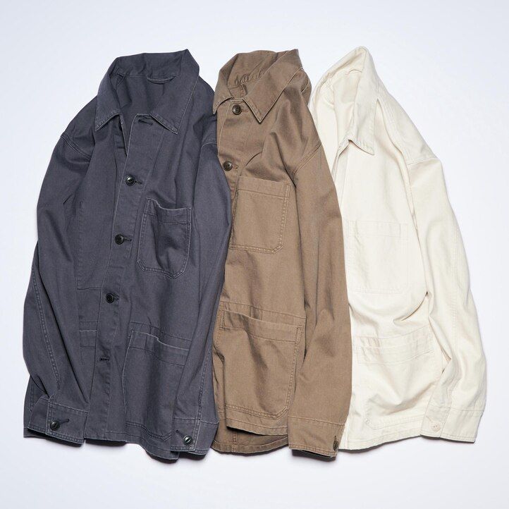 uniqlo utility-jacken für herren braun