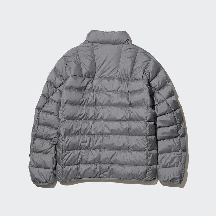 blaue uniqlo ultra light daunen-steppjacke für herren 3d-schnitt versandkostenfrei