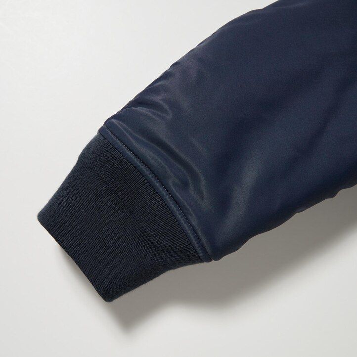 schwarze uniqlo ma 1 blousonjacken für herren