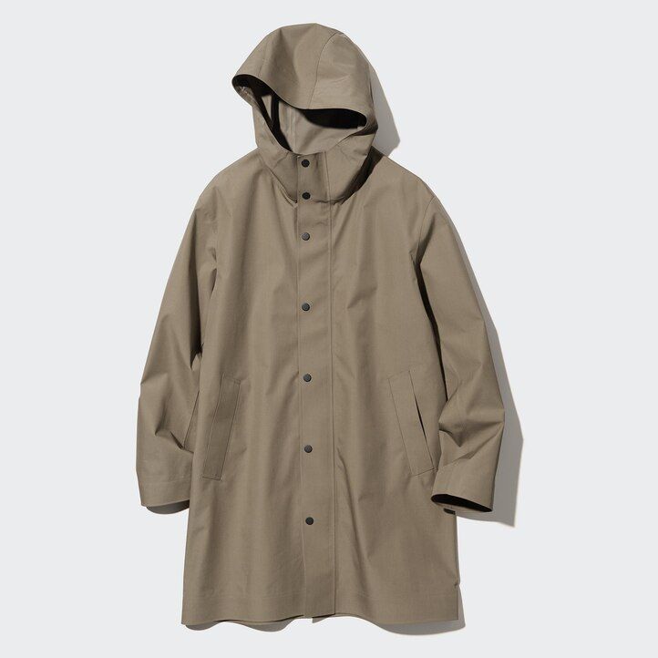 uniqlo blocktech herrenjacken schwarz