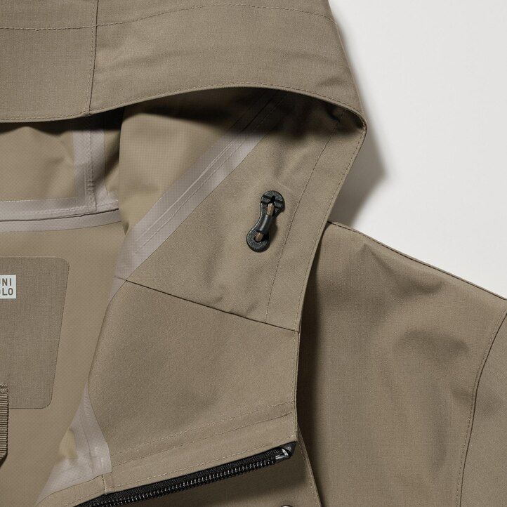 uniqlo blocktech herrenjacken schwarz