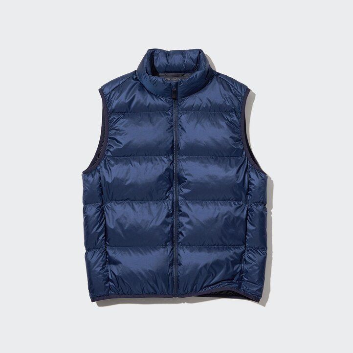 uniqlo ultraleichte daunenjacke für herren rot