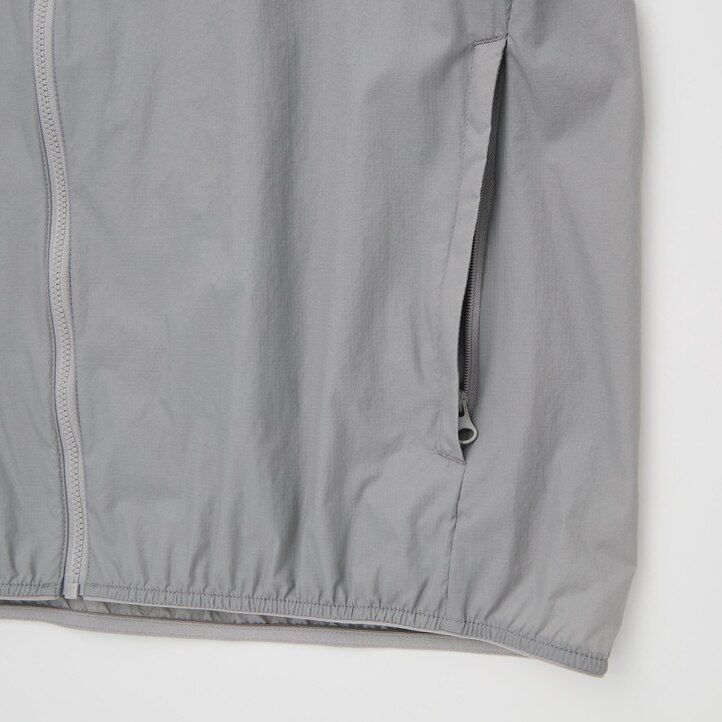 uniqlo herren-uv-schutzjacke mit taschen marineblau