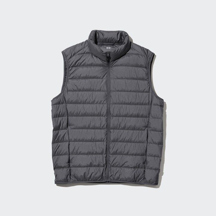 uniqlo ultraleichte daunensteppjacke für herren olivgrün