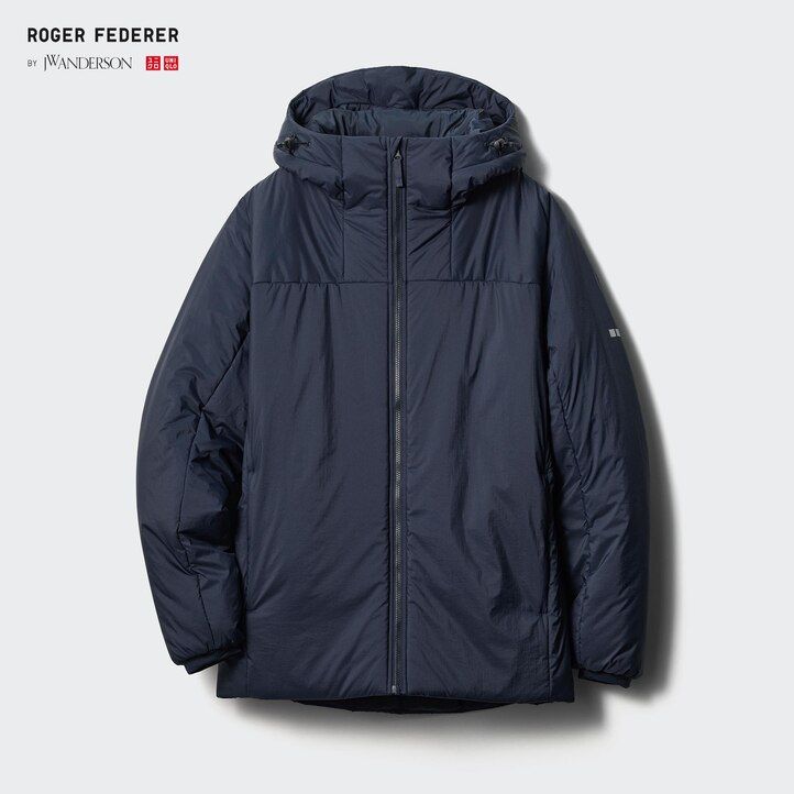 schwarze leichte und warme steppjacken von uniqlo für herren