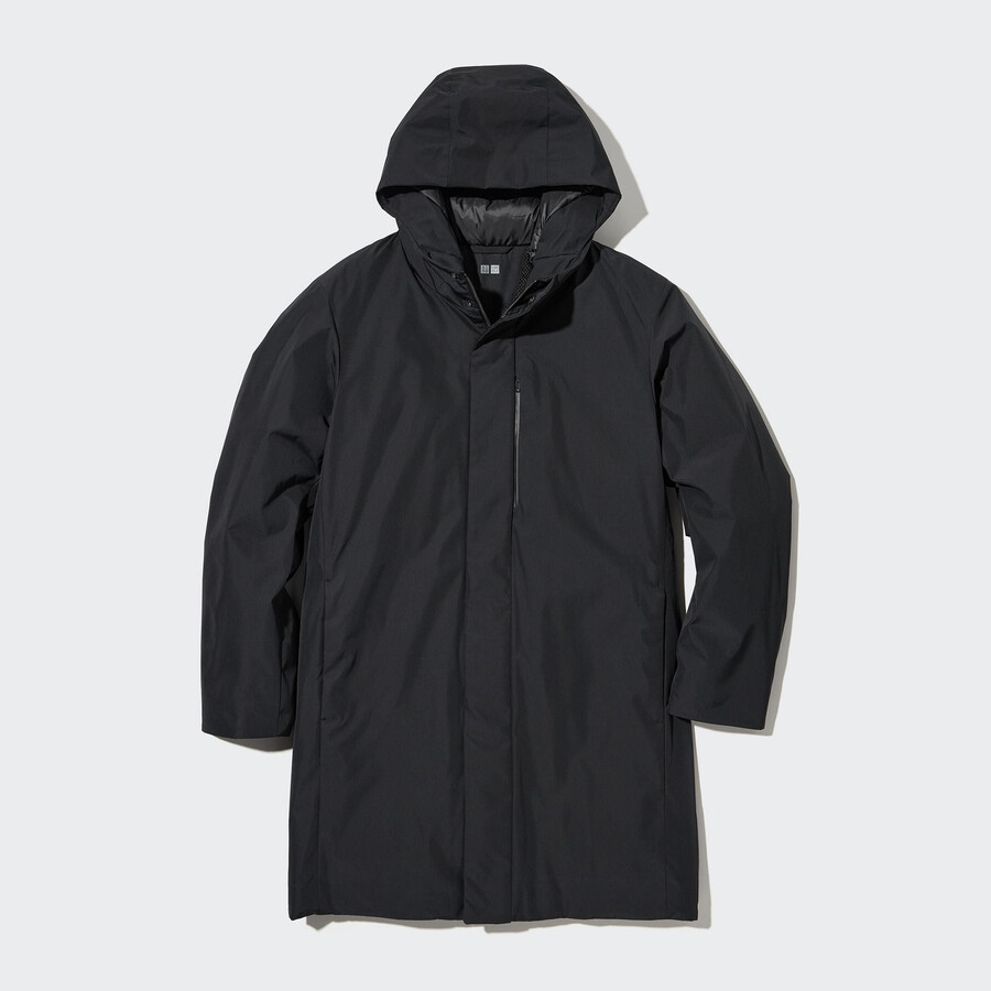 uniqlo hybrid-daunenjacken für herren schwarz