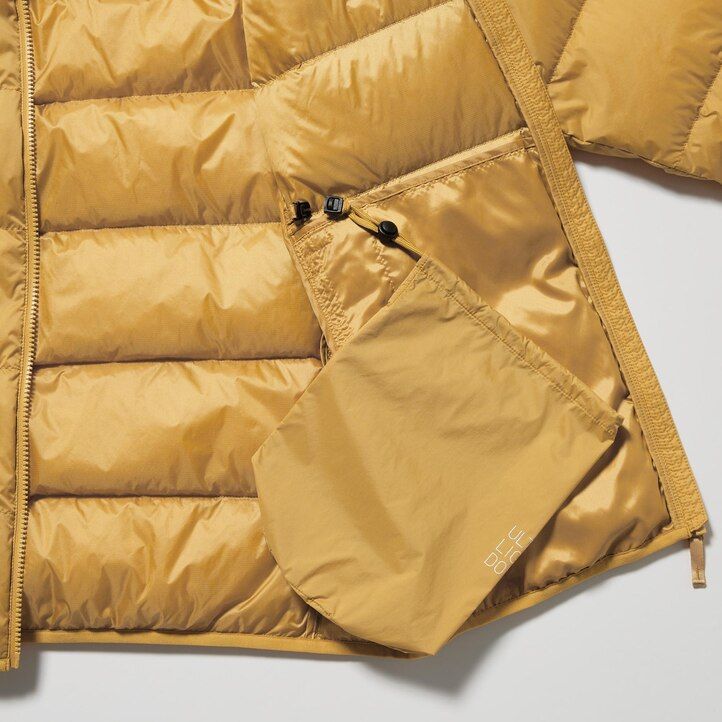 uniqlo ultra light daunenjacke für herren 3d-schnitt schwarz