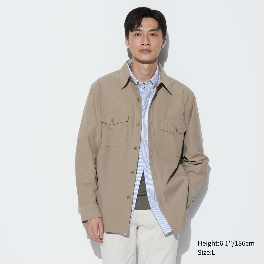 uniqlo jerseyjacken für herren beige