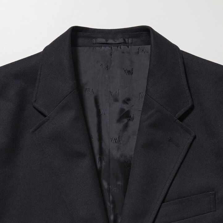 uniqlo herren-sakkos tailliert marineblau