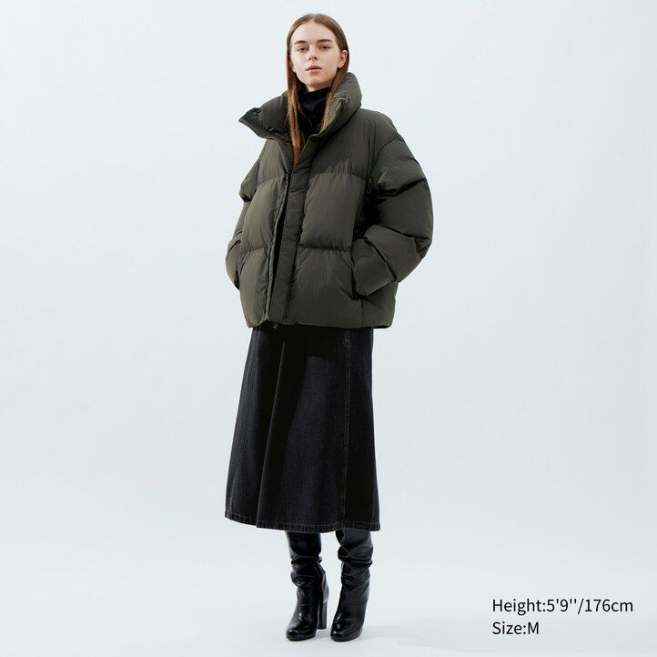 uniqlo wattierte herrenjacken beige