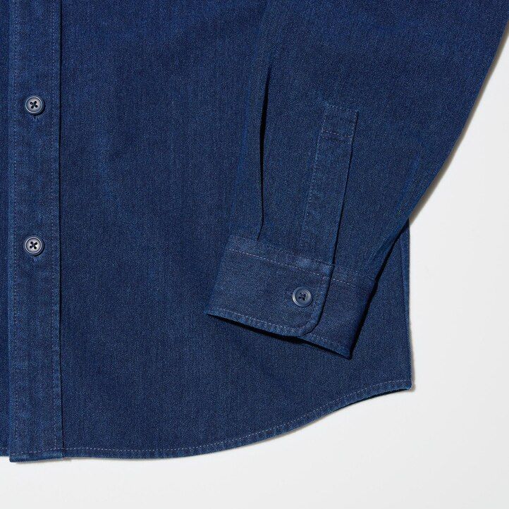 blaue uniqlo jeans-jersey-herrenjacken