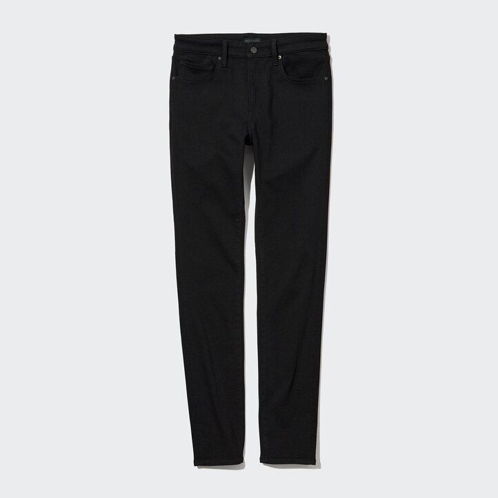 blaue uniqlo ultra stretch skinny fit herrenjeans