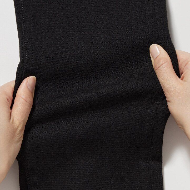 blaue uniqlo ultra stretch skinny fit herrenjeans