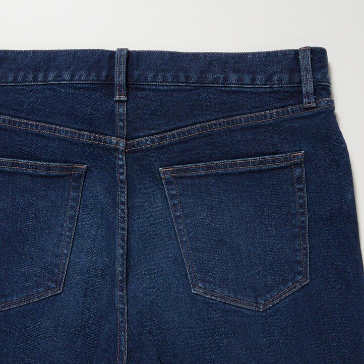 graue uniqlo slim fit herrenjeans