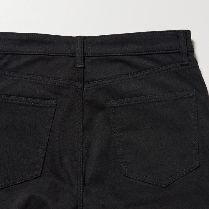 uniqlo ultra stretch skinny fit herrenjeans schwarz