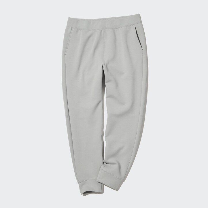 hellgraue uniqlo dry stretch jogginghose für herren