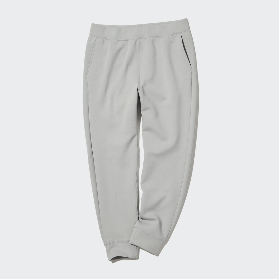 hellgraue uniqlo dry stretch herren-jogginghose