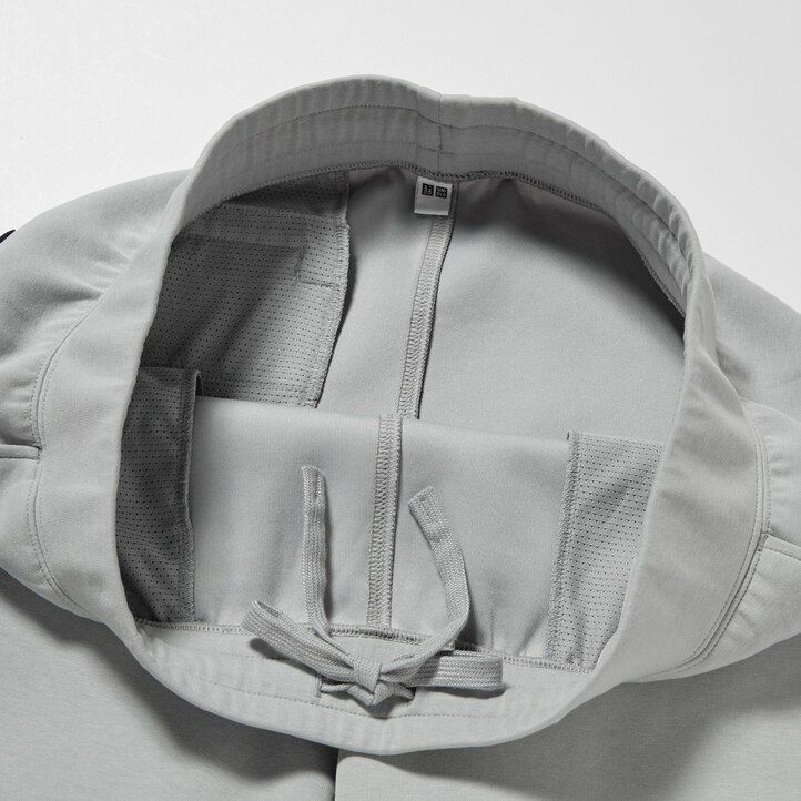 hellgraue uniqlo dry stretch herren-jogginghose
