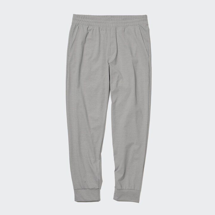uniqlo ultra stretch dry ex jogginghose für herren dunkelgrau