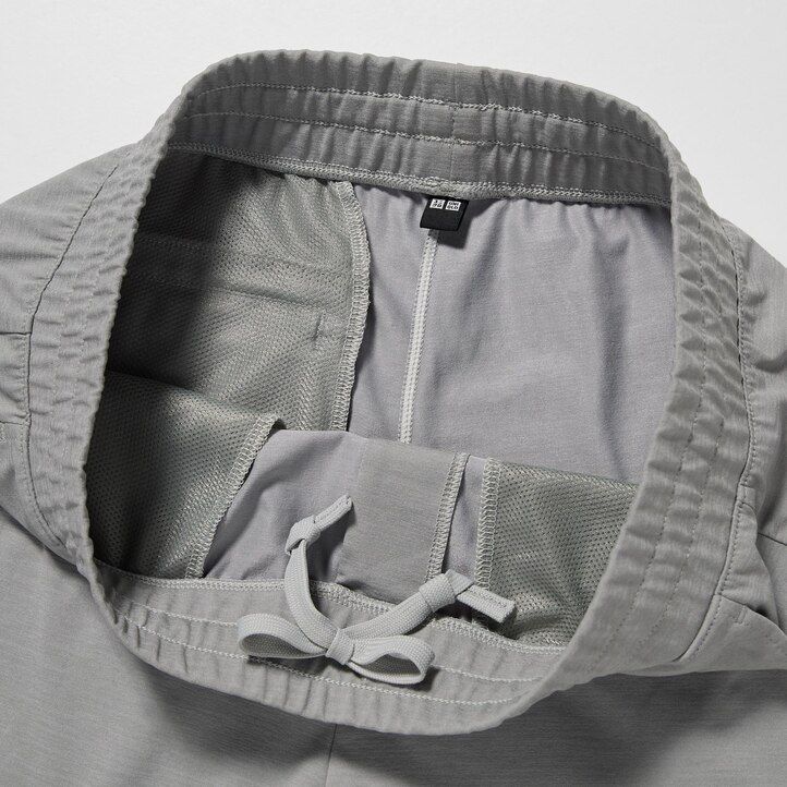 uniqlo ultra stretch dry ex jogginghose für herren dunkelgrau