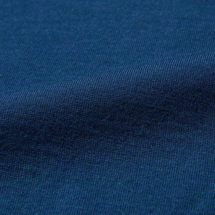 uniqlo herrenpullover mit halbem reißverschluss aus 100 extrafeiner merinowolle marineblau