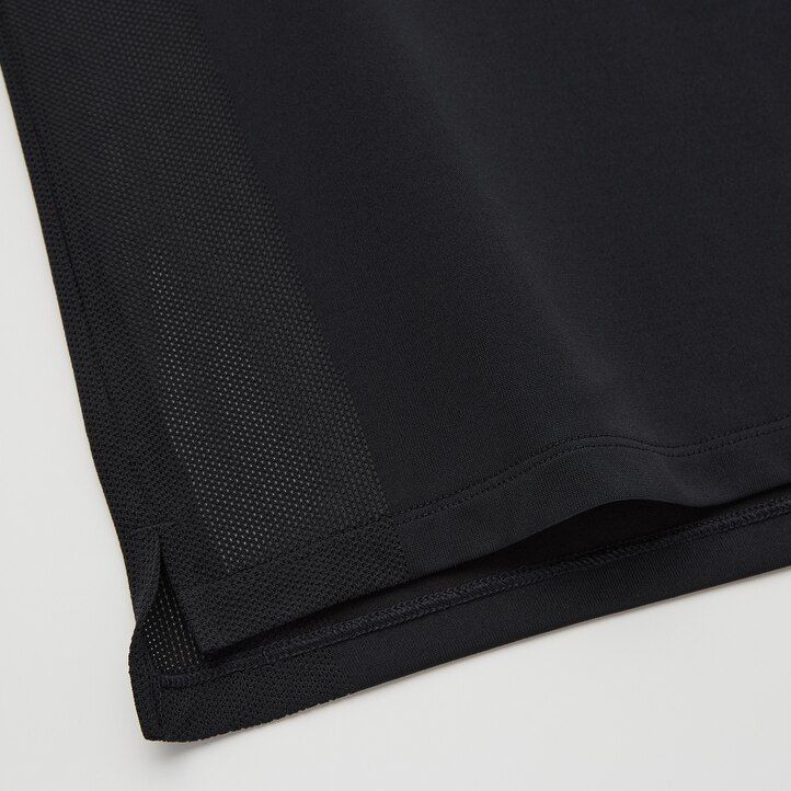 uniqlo herren-poloshirt roger federer dry ex us 2021 schwarz