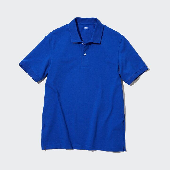 uniqlo dry piqué polohemd für herren weiß