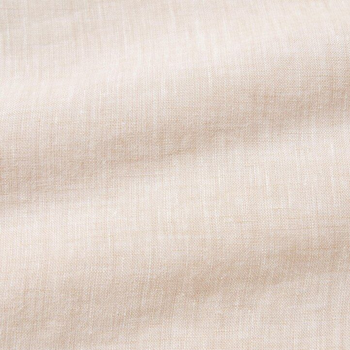 uniqlo herrenhemd aus 100 premium-leinen reguläre passform stehkragen hellgrün