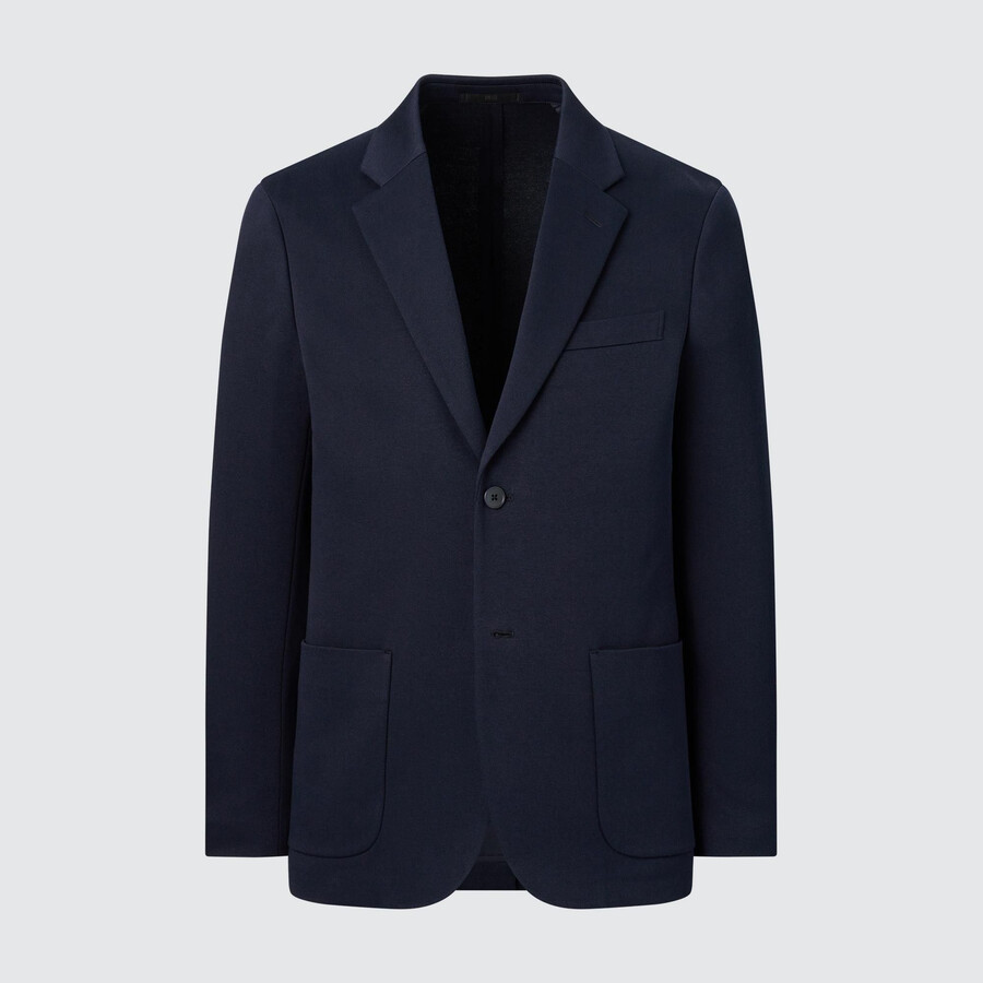 uniqlo herren-komfortanzug marineblau