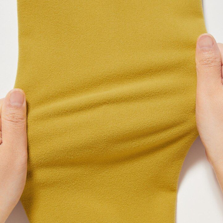 uniqlo fleece stretch herren-t-shirt mit halbem reißverschluss schwarz