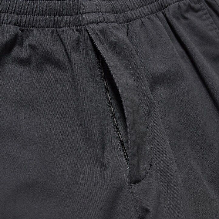 uniqlo herren-baumwollhose lockere passform knöchellänge dunkelgrau