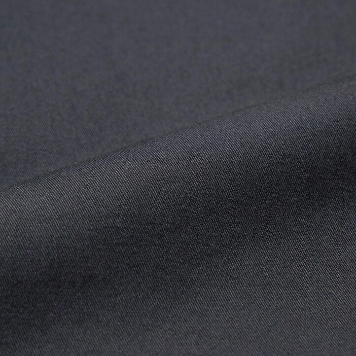 uniqlo herren-baumwollhose lockere passform knöchellänge dunkelgrau