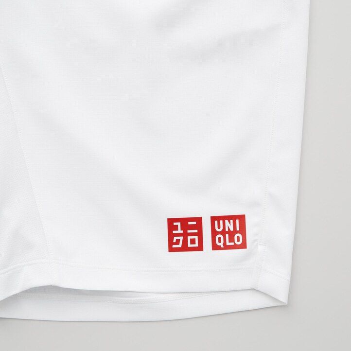 weiße herren-dryhose von uniqlo kei nishikori london 2022 kollektion