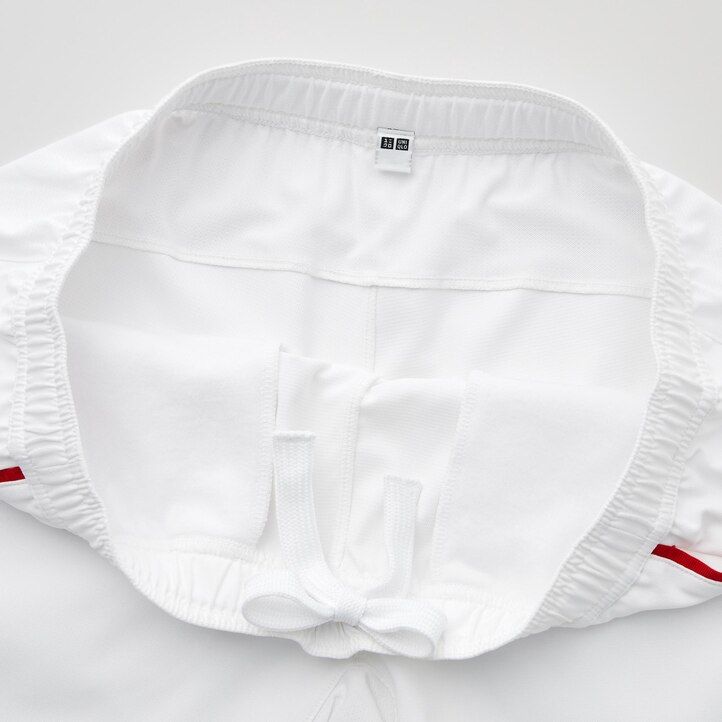 weiße herren-dryhose von uniqlo kei nishikori london 2022 kollektion