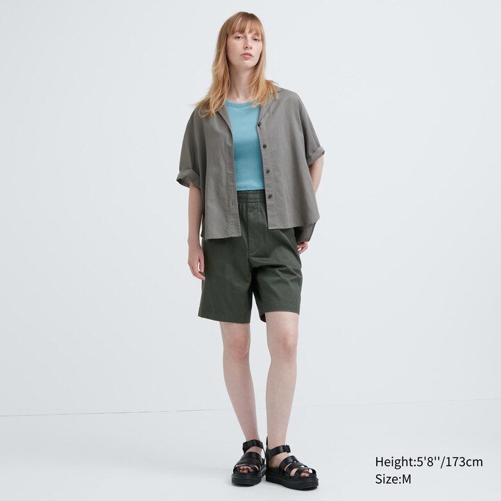 dunkelgraue uniqlo dry stretch easys herrenhose