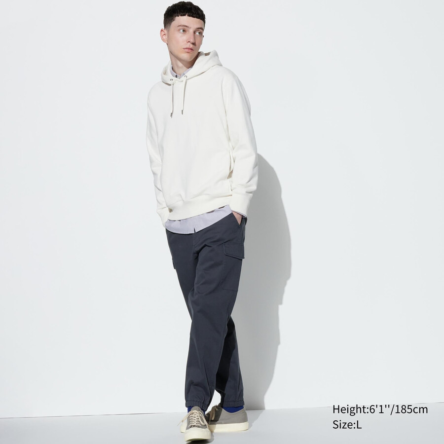 graue uniqlorgo herrenhose