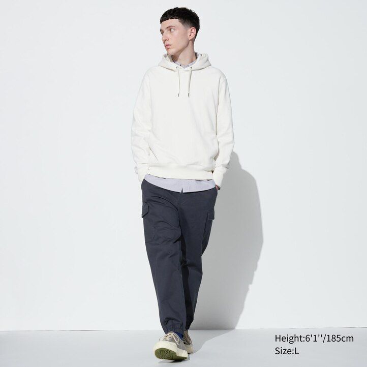 graue uniqlorgo herrenhose
