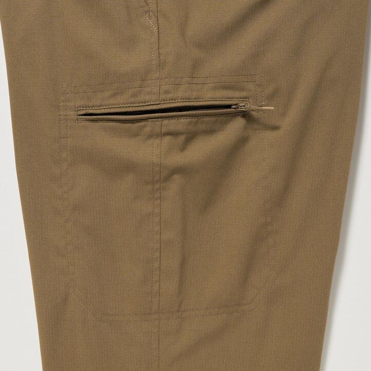 braune uniqlo heattech warmfutter herrenhose