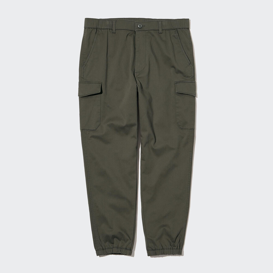 uniqlorgo jogginghose für herren olivgrün