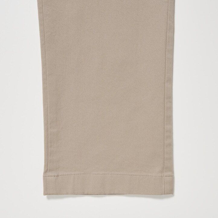 schwarze uniqlo slim fit chinos für herren