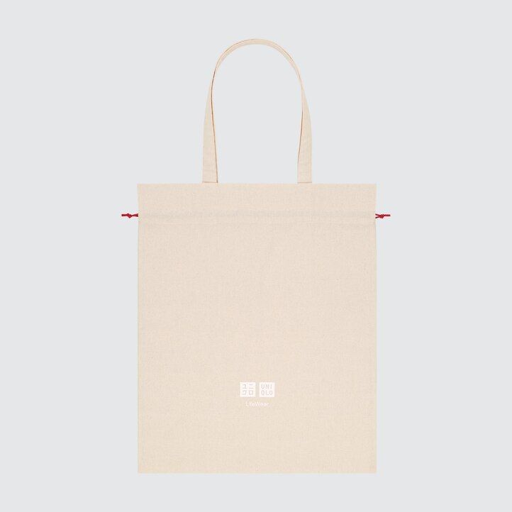 weiße uniqlo geschenktasche wiederverwendbare tragetasche für damen