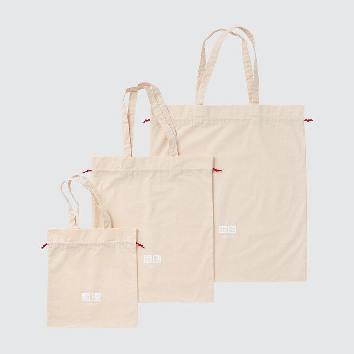 weiße uniqlo geschenktasche wiederverwendbare tragetasche für damen