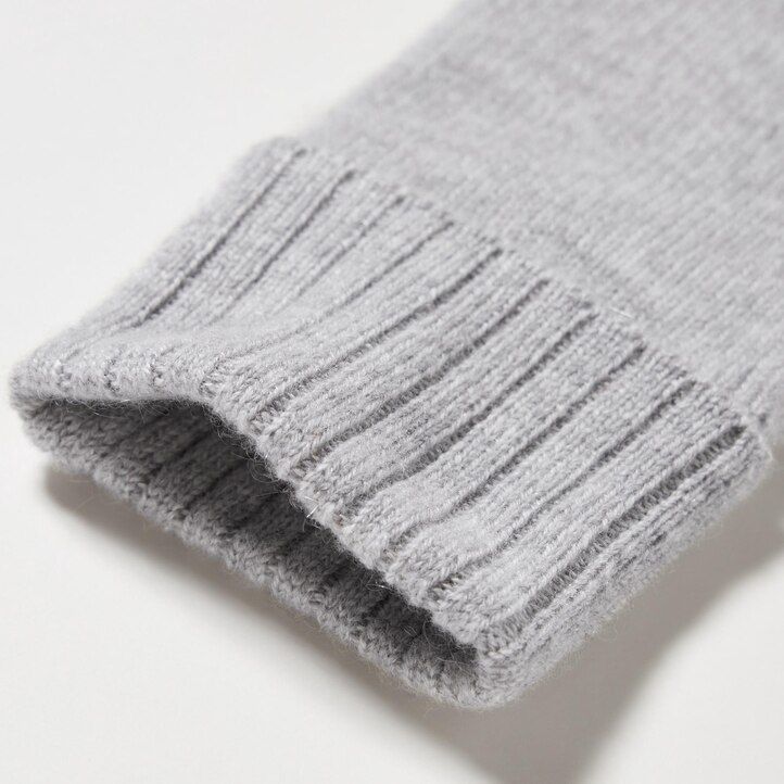 pinkfarbene uniqlo damen-strickhandschuhe aus 100 mere taschen