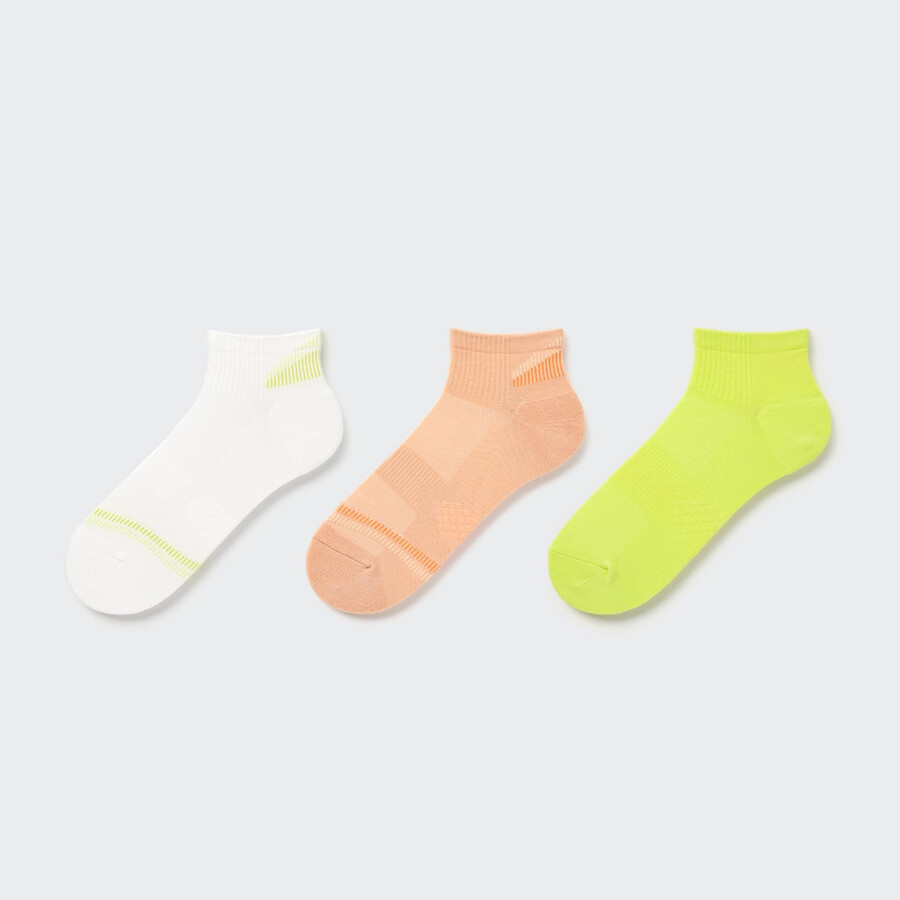 weiße uniqlo sports damensocken 3 paar