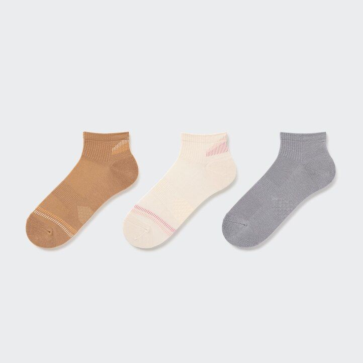 weiße uniqlo sports damensocken 3 paar