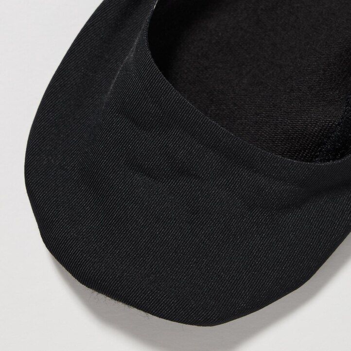 schwarze damen-socken von uniqlo transparent unsichtbar drei paar