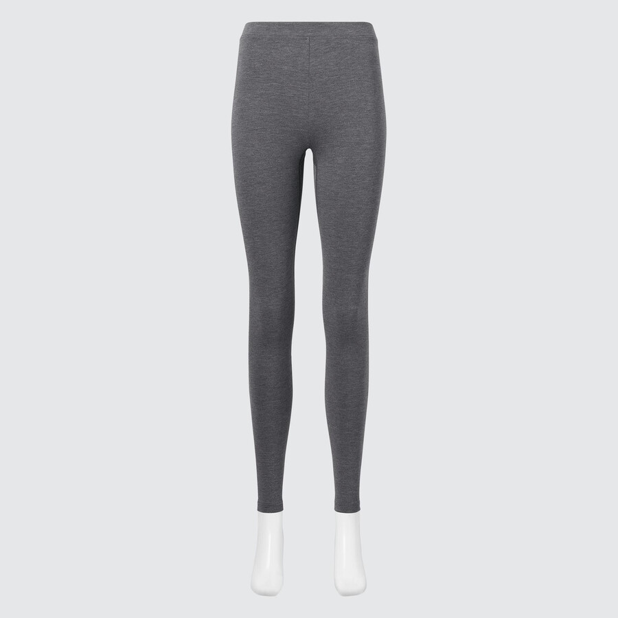 uniqlo heattech extra warme thermosocken für damen aus baumwolle dunkelgrau
