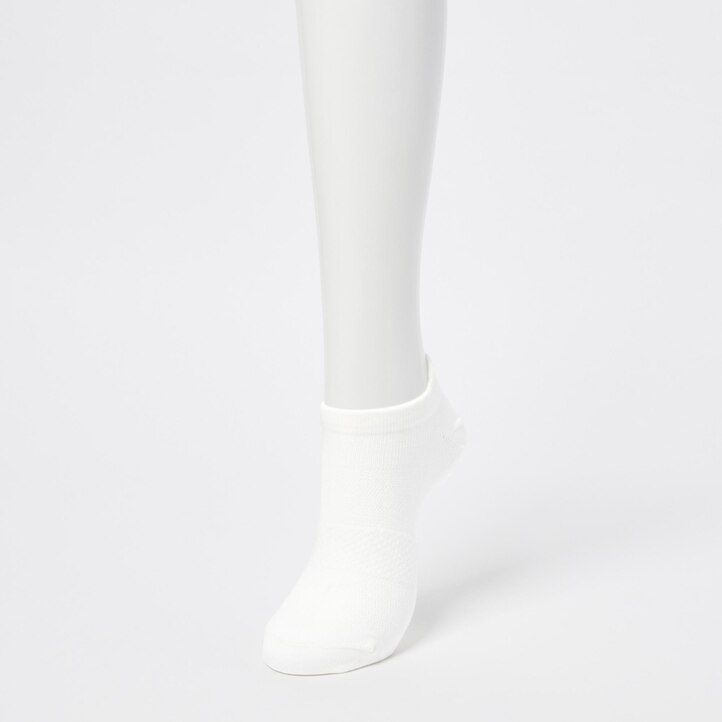 uniqlo damen-sportsocken 3 paar weiß
